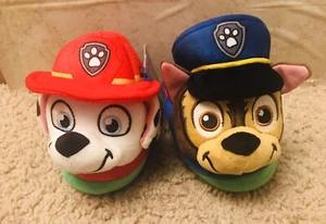 Paw Patrol Toddler Boys Plush House / Slippers Size 7-8 Marshall & Chase New - Picture 1 of 9