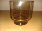 Vintage Coffee Liquer Glass. Dark Base/Clear Top. (C20)