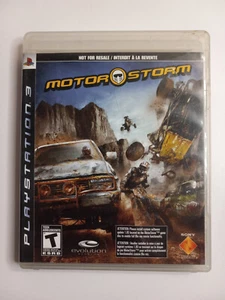 Motor Storm (Sony PlayStation 3, PS3 - 2007) with Manual - NOT FOR RESALE - Picture 1 of 3