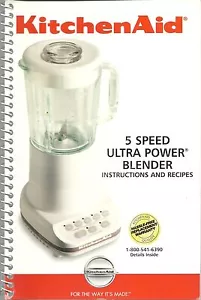 KitchenAid 5 Geschwindigkeiten Ultra Power Mixer Anleitung und Rezepte Ausgabe 2002 - Bild 1 von 2