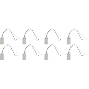 8 Pcs Lampe Halter Ersatz Decke Birne Buchse Glühbirne Halter - Bild 1 von 12