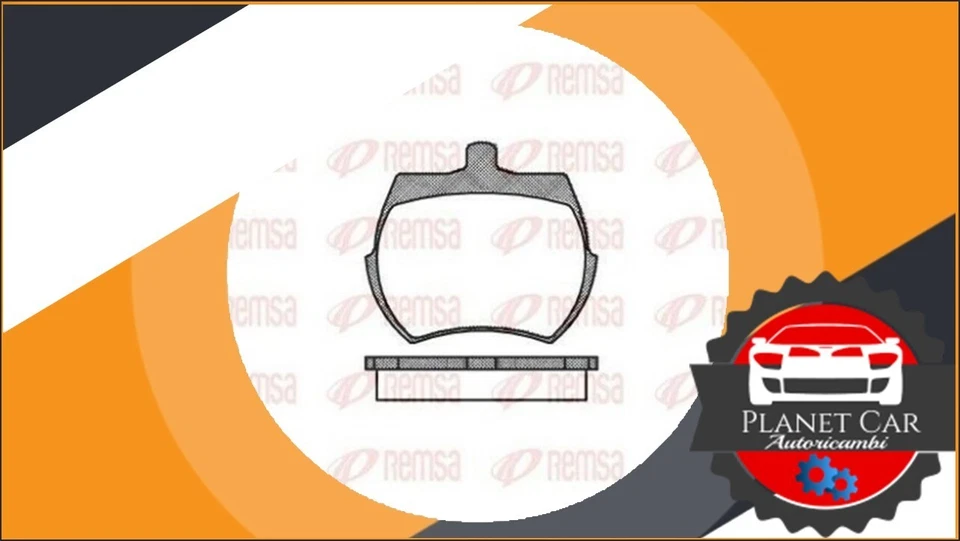 Pastiglie Freni 6120 REMSA AUSTIN 1000 1300GT/ROVER MINI 1.3 - Immagine 1 di 1