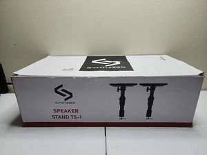 Synthizer TS-1 Speaker Stands Studio Monitors Desktop Mount Adjustable - Picture 1 of 5