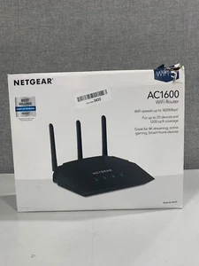 NETGEAR R6330 AC1600 1300 Mbps Dual-Band WiFi Router - Black - Picture 1 of 3