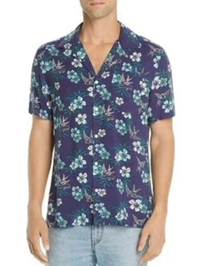 Jachs NY Mens Floral Button Down Hawaiian Print Casual Shirt $59 TINI {&} - Picture 1 of 6