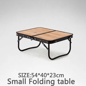 54CM S Outdoor Portable Camping Folding Table Aluminum Adjustable Height Picnic - Picture 1 of 10