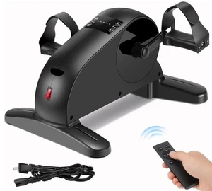 Electric Pedal Exercicser mini Motorized Exercise Bike for Leg & Arm Under Desk - Picture 1 of 5