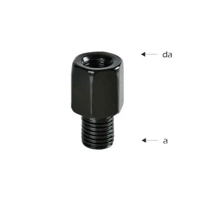 Adattatore specchio nero da M8dx a M10sx - Picture 1 of 1
