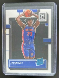 2022-23 Panini Donruss Optic Jaden Ivey #241 RC Rated Rookie Detroit Pistons - Picture 1 of 10