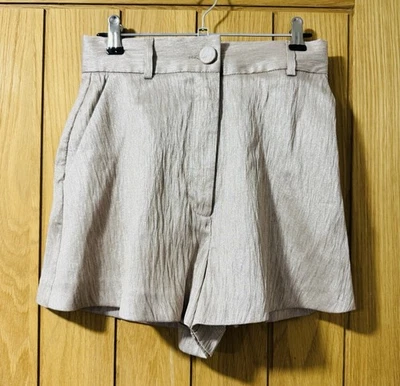 River Island Women's Shorts Petite Size 4 - Metallic Pink/Gold - BNWT - Image 1 of 4