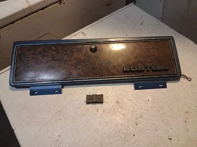 1973-79? Ford F-150 Guantera Personalizado Caja Pestillo Puerta y Golpeador Madera Grano Foto 1 de 4