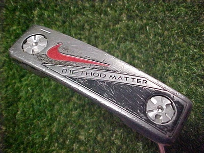 NIKE Method Matter RH Putter 35" Long used Golf Club w Tour Classic Grip - Image 1 of 4