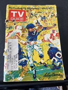 1975 TV Guide PNW Edition Sept. 15th Issue #1068 NFL Football W/ LeRoy Newman - Bild 1 von 2