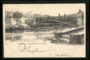 CPA Pertuis, La Passerelle sur L´Eze - Picture 1 of 2