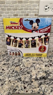 Disney Junior 12' Микки Маус фото Garland держит 13 фотографий рождения - 12 месяцев 5 - Изображение 1 из 3
