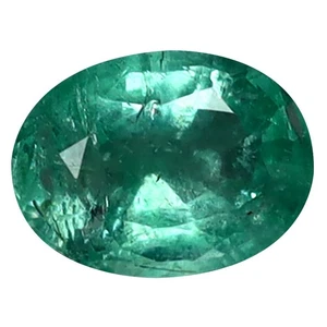 1.19 ct Oval Cut (7.88 x 5.90 mm) Colombia Green Emerald Natural Gemstone - Picture 1 of 1