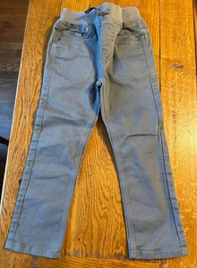 EUC Hanna Andersson 110 5T Pull Up Hose grau Taschen - Bild 1 von 5