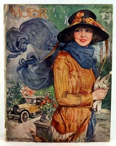 MoToR National Magazine Of Motoring Howard Chandler Christy June 1923 - Picture 1 of 3
