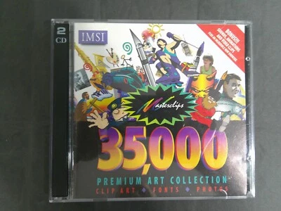 Software PC Masterclips 35000 Premium Image Collection 2 CDs - Win 3.1 or Higher - Image 1 of 4