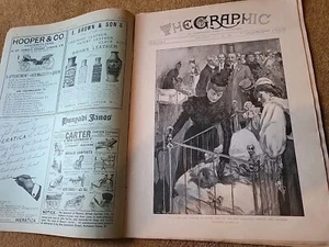 The Graphic 1899 July 29, Submarine, Alexandra Hospital, China, Russia, Old Gold - Picture 1 of 11