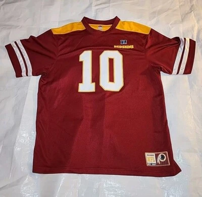 Camiseta Majestic NFL Washington Redskins Griffin III Roja Talla XL  Foto 1 de 4