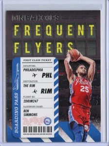 2020-21 Hoops Frequent Flyers #10 Ben Simmons - Picture 1 of 1