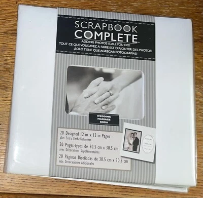 Tapestry by C.R. Gibson Complete Scrapbook Album 12x12 Wedding Pre-designed Pgs - Image 1 of 4