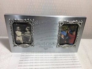 40th ANNIVERSARY PICTURE FRAME New with gift box “WE CHERISH OUR PAST WITH JOY” - Picture 1 of 4