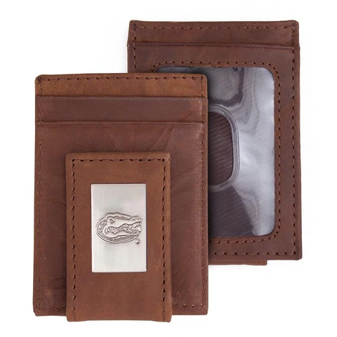 University of Florida Gators Wallet Front Pocket Leather Wallet Cover