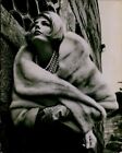 LG815 '64 Original Hal Yeager Photo ELEGANT BEAUTIFUL WOMAN Rich Luxury Fur Coat