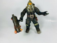 NECA Bioshock 2 Subject Omega Action Figure 2009 w/ Gun RARE Collectible AS IS