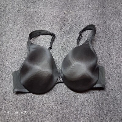 Sujetador Cacique Mujer 38 C Negro Ligeramente Forrado Cobertura Completa Sujetador con Aros Foto 1 de 4