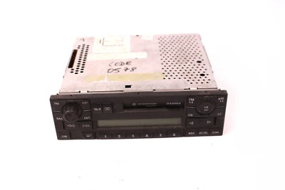 VW MC Autoradio Gamma BVX Golf IV 4 R32 Passat 3BG 1J0035186 E + Radio Code - Bild 1 von 2