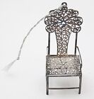 Metropolitan Museum Of Art Ornament Silver Filigree Classic Chair MMA c. 1999