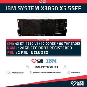 SPECIAL LOT IBM System X3850 X5 4x E7-4860 READ DESCRIPTION MORE ARTICLES INCLUD - Imagen 1 de 7