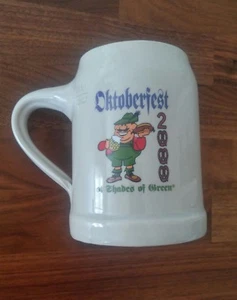 Oktoberfest at Shades of Green 2000 Ceramic Stein - Picture 1 of 5
