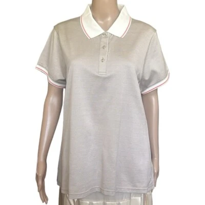 Clover by Bobby Jones Pima Cotton Golf Polo Shirt Womens Size XL - Image 1 of 4