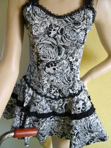 Gothik Kleid, Gr. S, super schönes Gothic Kleid, 1 x getragen - Bild 1 von 12