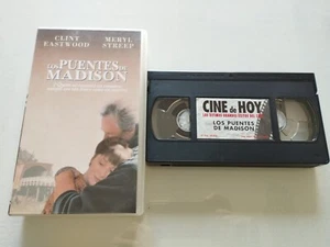Los Puentes de Madison Clint Eastwood Meryl Streep - VHS Tape Español - Imagen 1 de 3