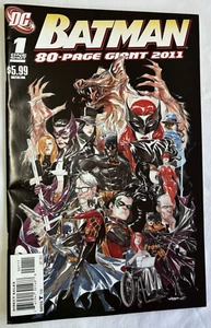 BATMAN 80 PAGE GIANT 2011 #1 COND: VG [2011 DC COMICS] Bagged and boarded - Picture 1 of 7