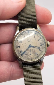 Kriegsmarine Alpina KM 592 German Marine Military Watch WW2 AS IS - Picture 1 of 10