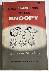 Charles M. Schulz A New Peanuts Book FEATURING SNOOPY 1960 5th Printing NICE! - Picture 1 of 4