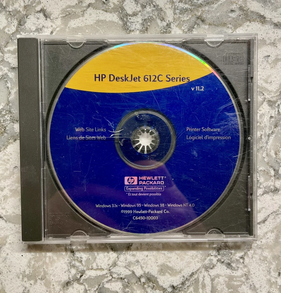 Software de impresora HP Deskjet serie 612C Foto 1 de 1