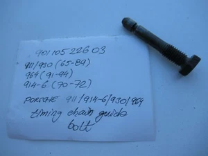 Porsche 911 / 930 / 964 / 914-6 Timing Chain Guide Bolt 90110522603 - Imagen 1 de 4