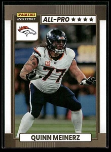 2024 Panini Instant Quinn Meinerz ALL-PRO 1/101 SP Denver Broncos #AP-11 🔥 - Picture 1 of 2