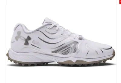 UA Men's Command Turf shoes white lacrosse football New size 10 - Image 1 of 4