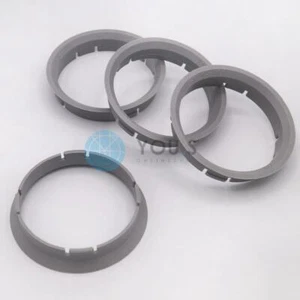 4 ANELLI DI CENTRAGGIO DISTANZIALI CERCHI IN LEGA Z01 63,3 - 60,1mm per Alutec Anzio Rial - Foto 1 di 1