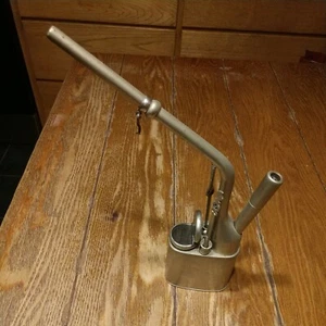 Antike chinesische signierte Wassertabakpfeife neu 1.Hand vor 2.WK Silber Bronze - Bild 1 von 5