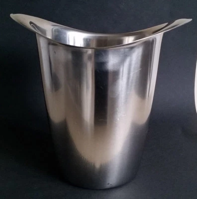 WMF Weinkühler aus Cromargan. Mitte 20. Jahrhundert - Bild 1 von 4