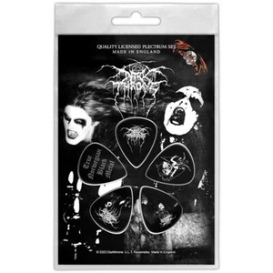 DARKTHRONE: TRUE NORWEGIAN BLACK METAL: 1 mm Gitarren-Plektren 5 PLEKTRUM-PACK: Geschenk - Bild 1 von 6